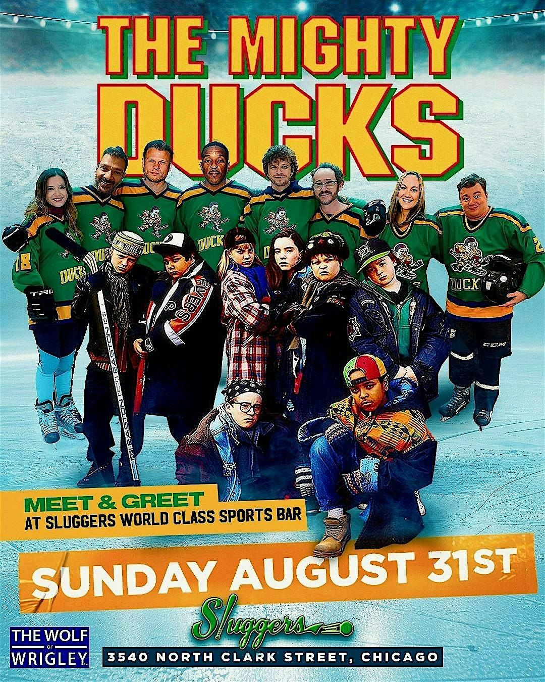 The Mighty Ducks Meet & Greet, Sluggers World Class Sports Bar and ...