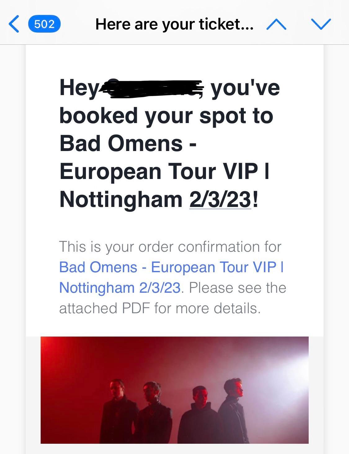 Bad Omens Nottingham Tickets, 29 November | Event in Nottingham | AllEvents