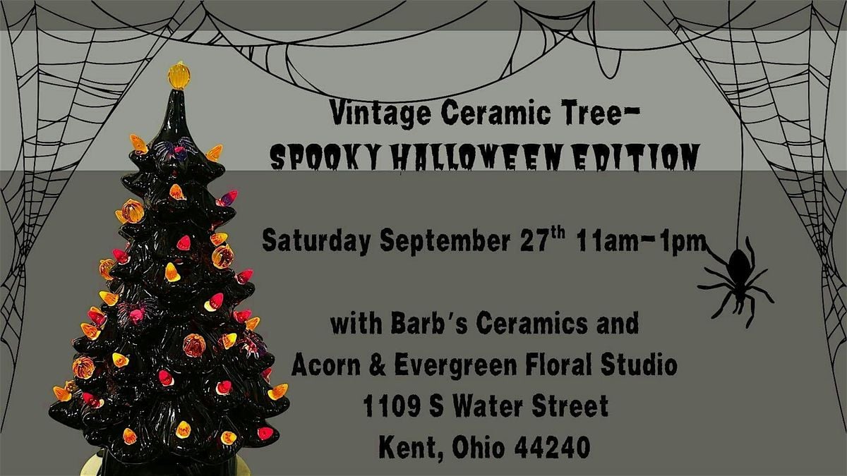 Vintage Ceramic Tree--Halloween Edition, 27 September | Event in Kent | AllEvents