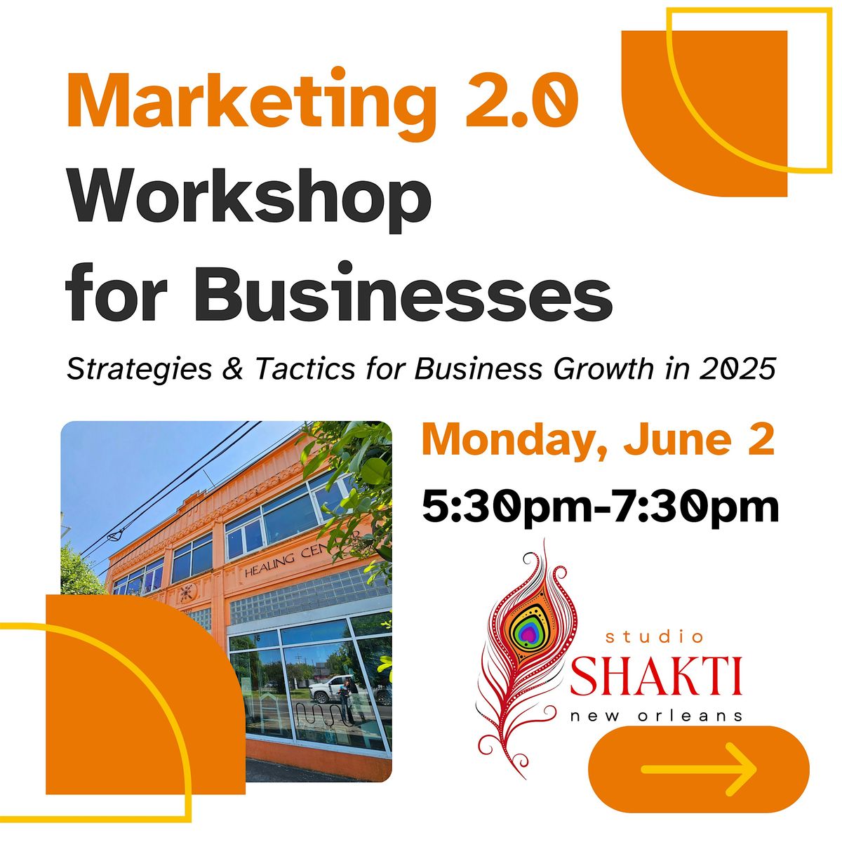Marketing 2.0 for Businesses, 2 June | Event in New Orleans | AllEvents