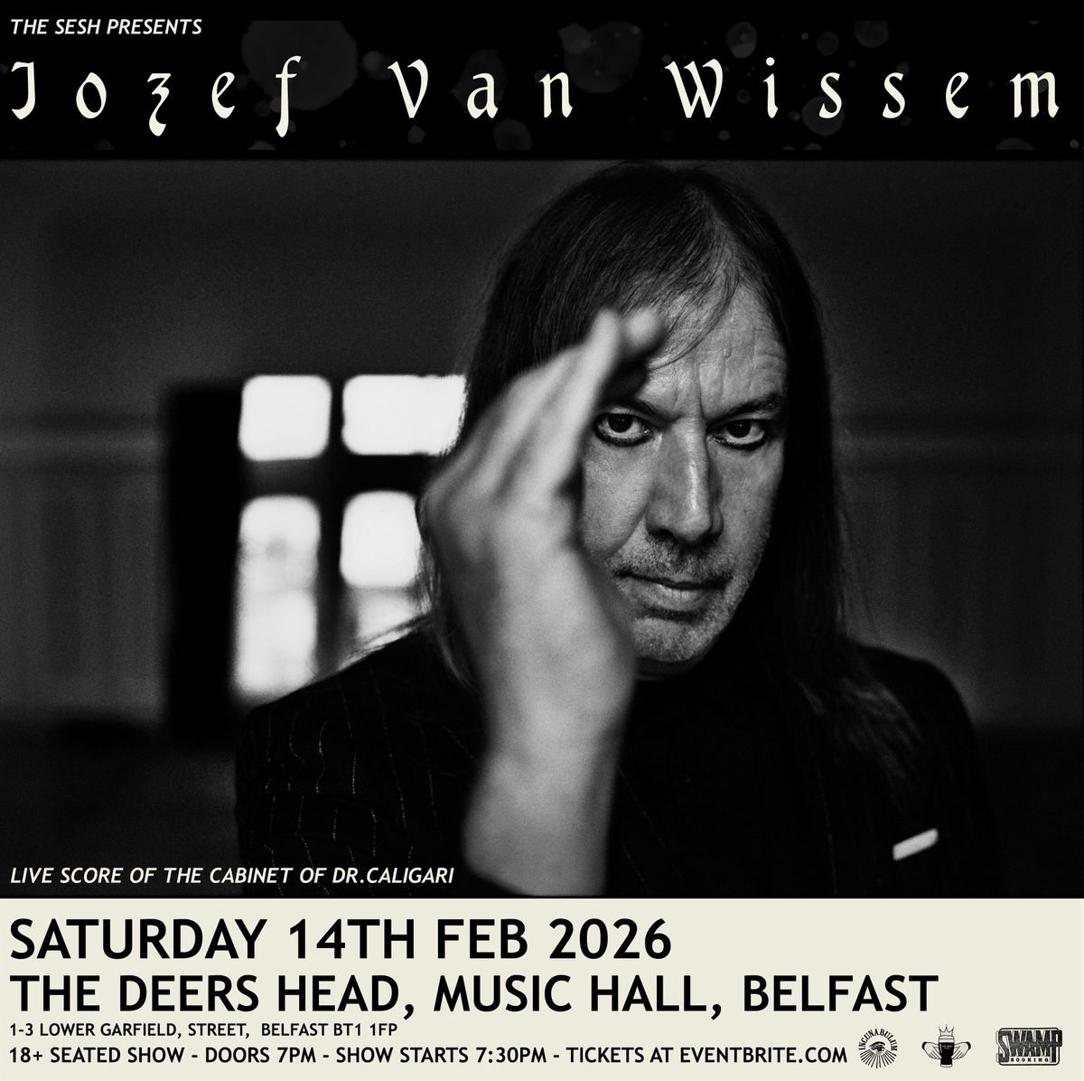 Jozef van Wissem at The Deers Head Belfast 14/2/26, 14 February | Event in Belfast | AllEvents