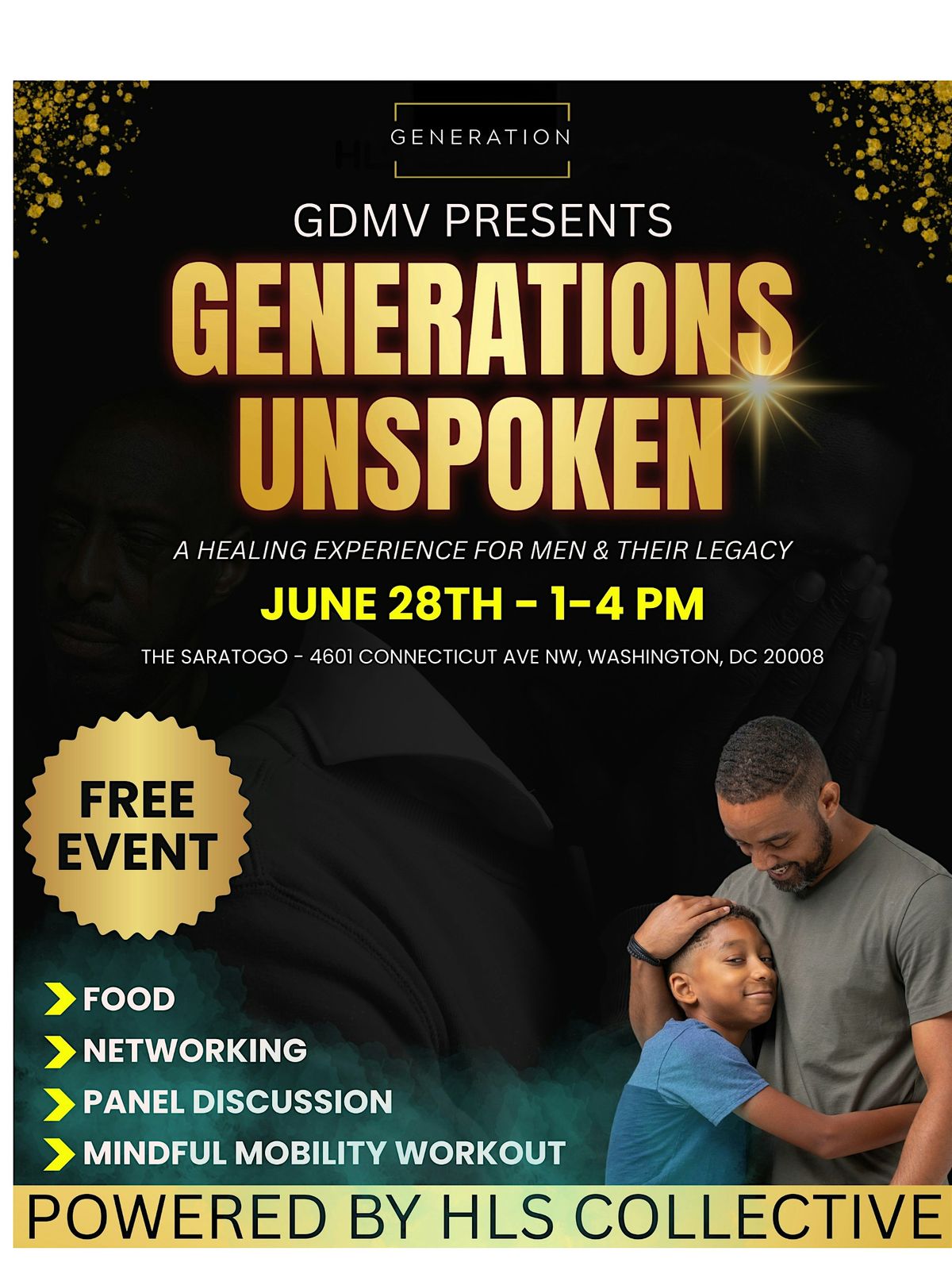 GDMV Presents: Generations Unspoken – A Healing Experience, 28 June | Event in Washington | AllEvents