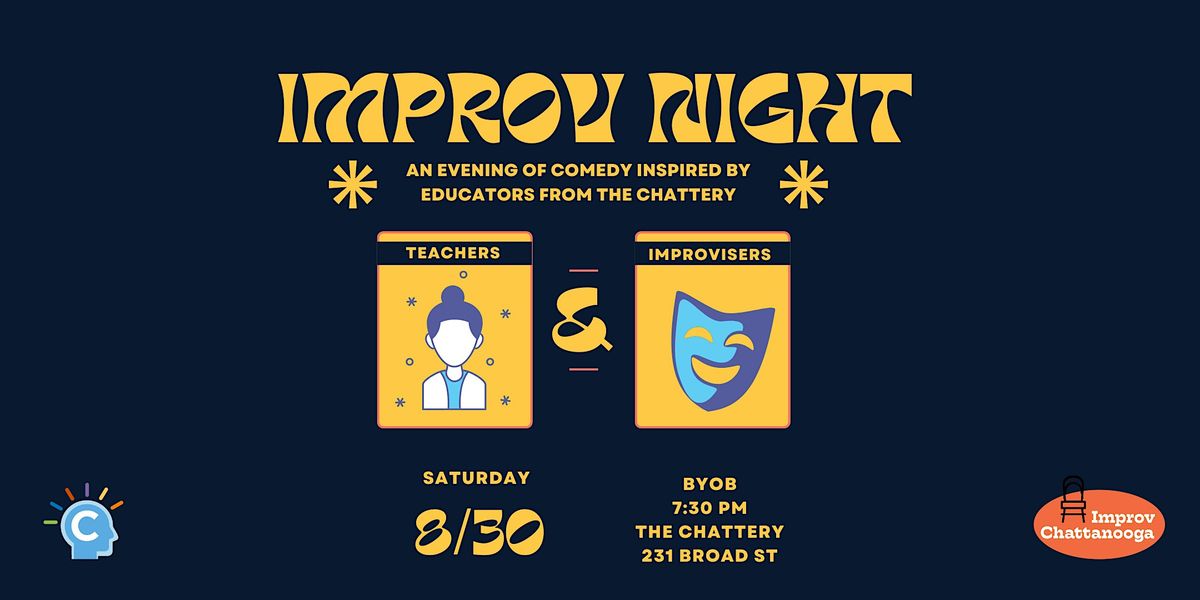 Improv Comedy Show at The Chattery, 30 August | Event in Chattanooga | AllEvents