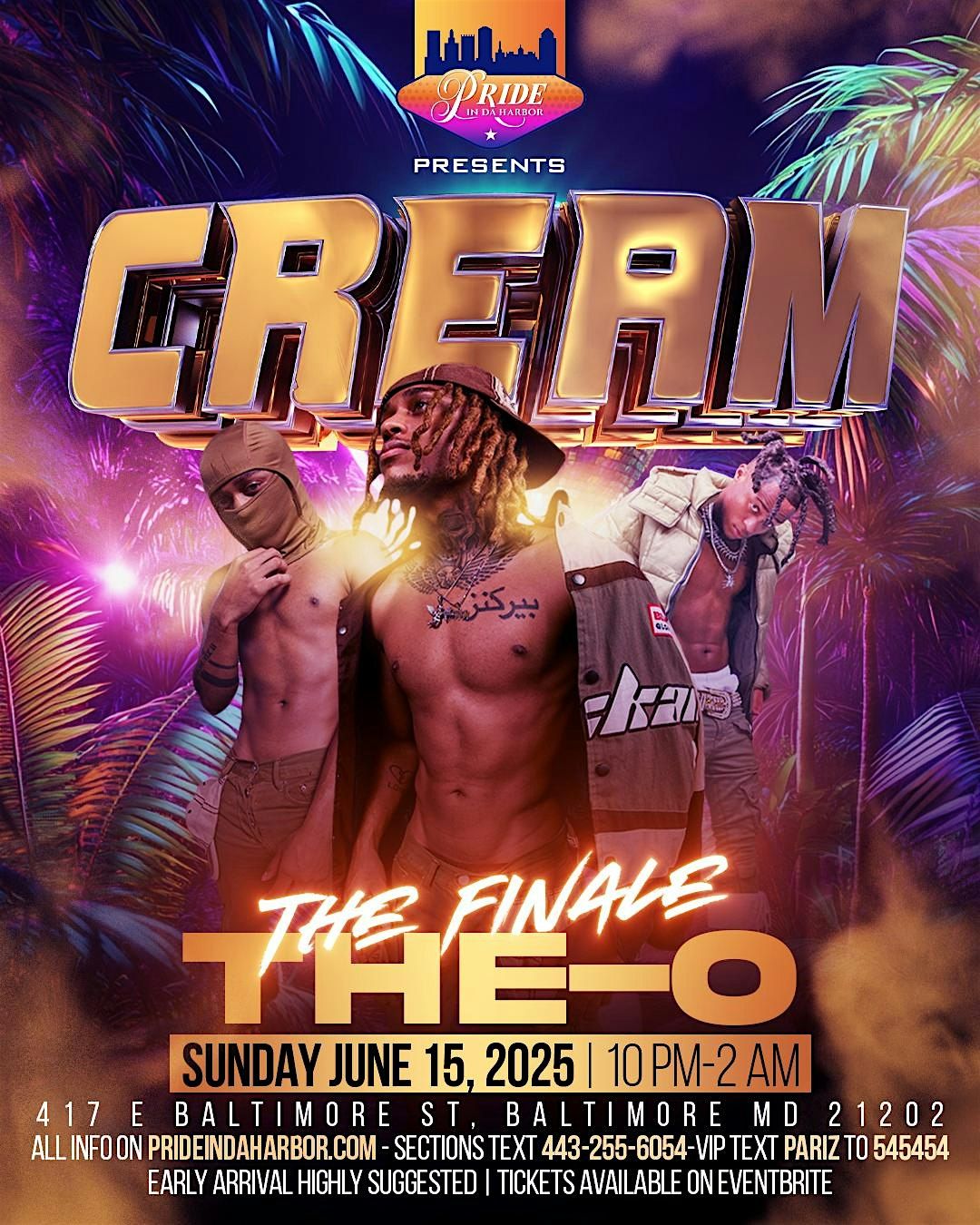 CREAM, 15 June | Event in Baltimore | AllEvents