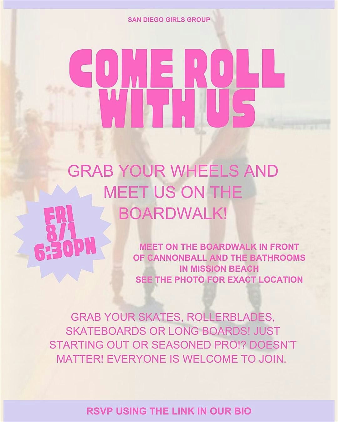 Come Roll With Us, 1 August | Event in San Diego | AllEvents