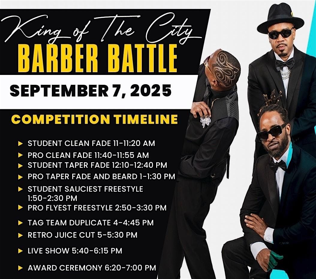King of The City Barber Battle, 7 September | Event in Long Beach | AllEvents