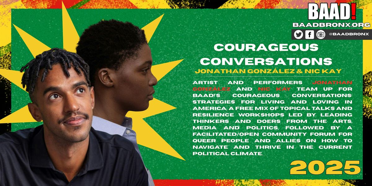 Courageous Conversations, 10 October | Event in The Bronx | AllEvents