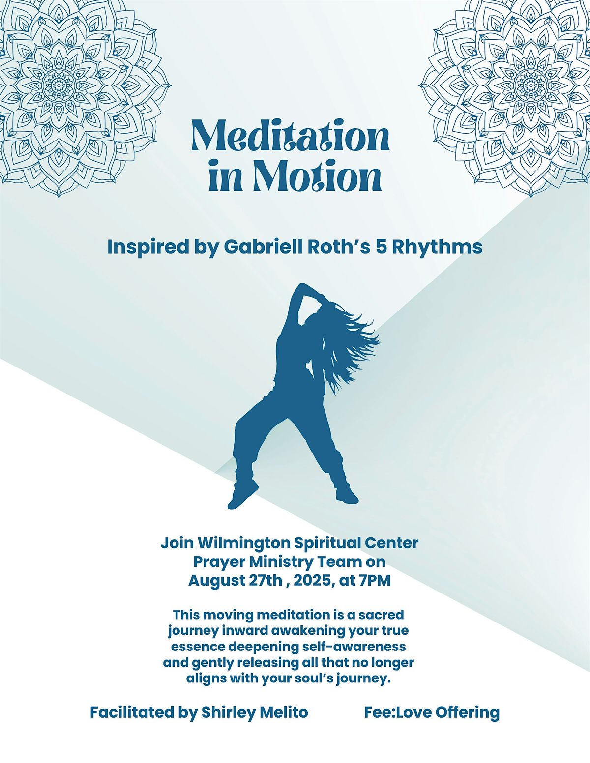 Meditation in Motion, 27 August | Event in Wilmington | AllEvents