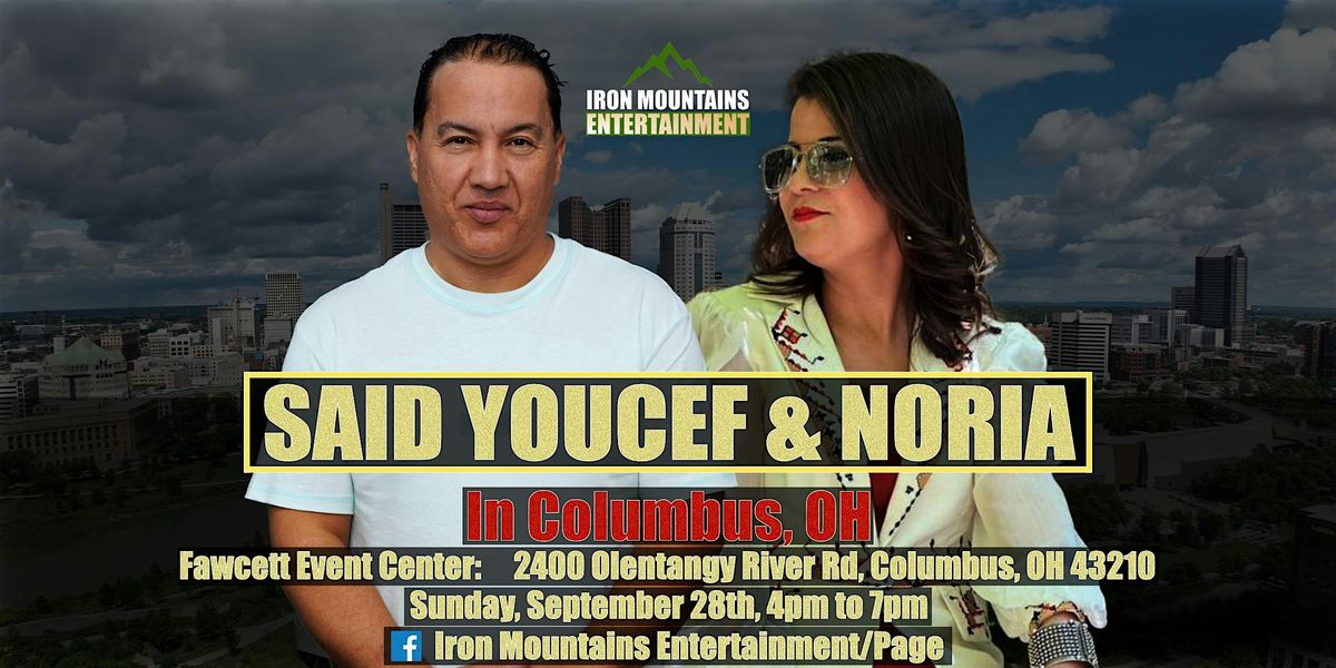 Said Youcef & Noria In Columbus, 28 September | Event in Columbus | AllEvents