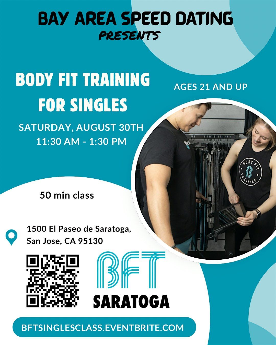 Body Fit Training for Singles Event | Ages 21 and up | Event in San Jose | AllEvents