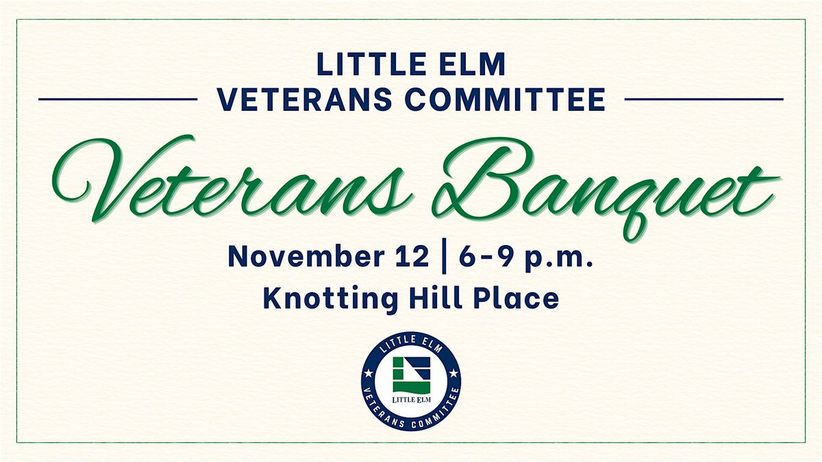 2025 Little Elm Veterans Banquet, 12 November | Event in Little Elm | AllEvents