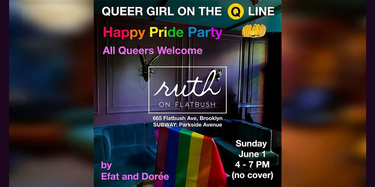 Queer Girl on the Q Line Party, 1 June | Event in Brooklyn | AllEvents