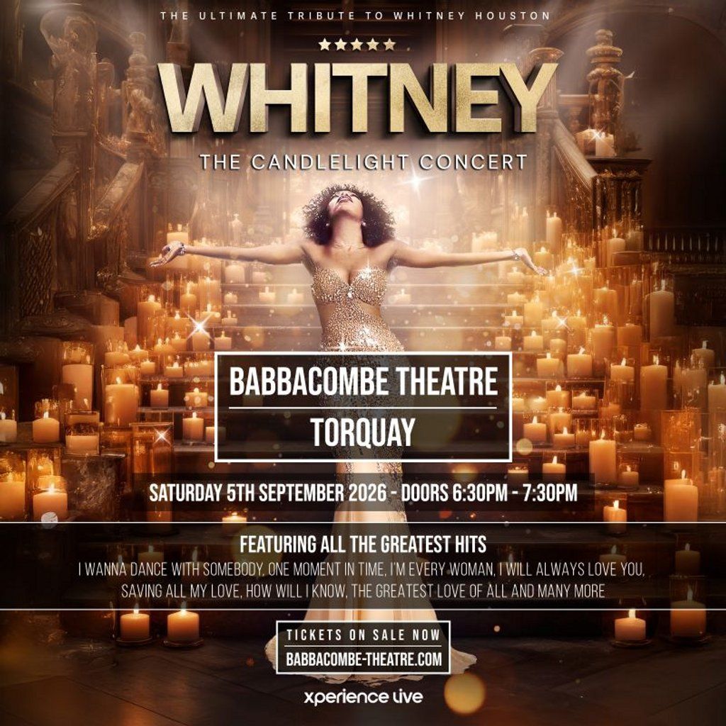 WHITNEY The Candlelight Concert, 5 September | Event in Torquay | AllEvents