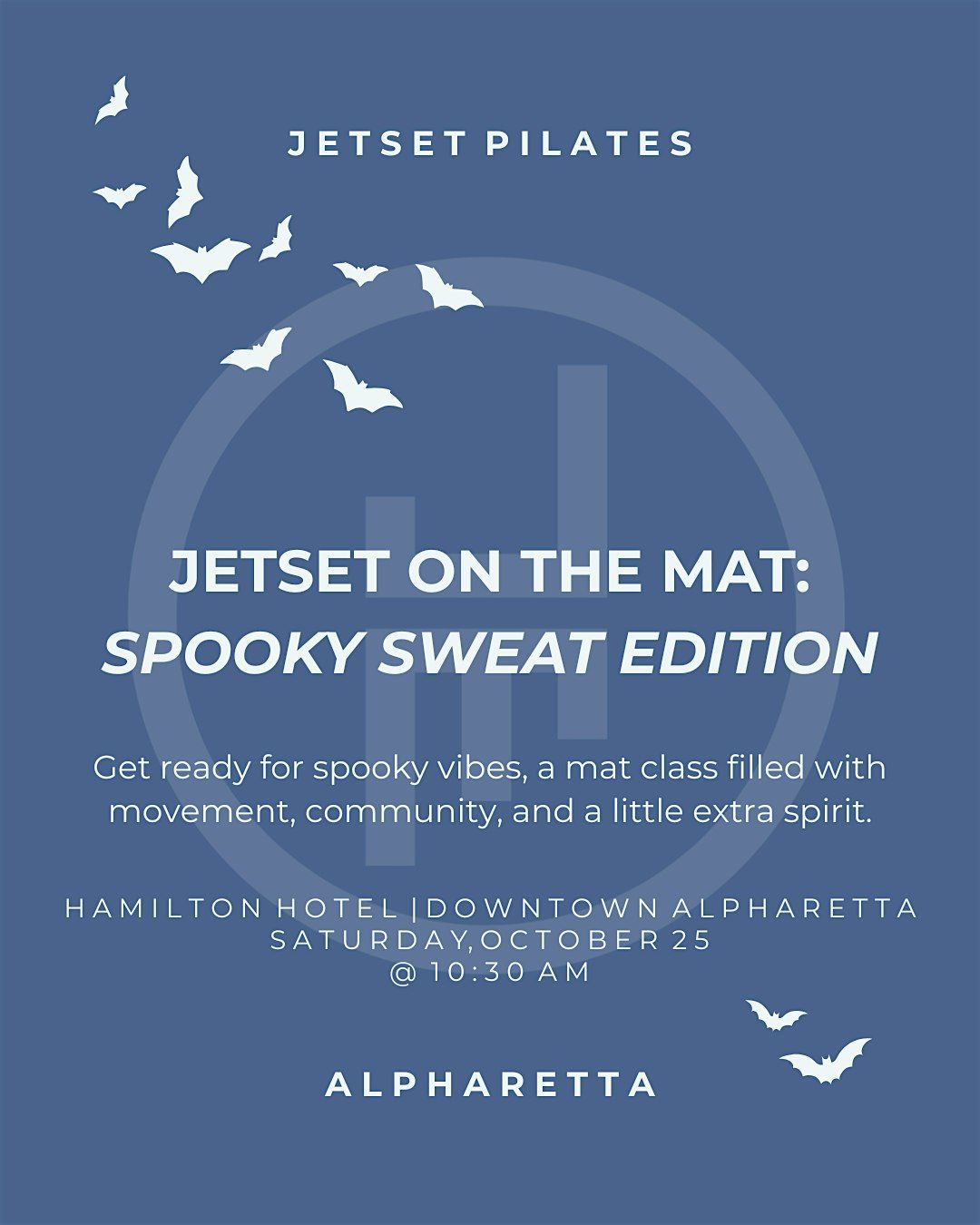 JETSET on the Mat: Spooky Sweat Edition, 25 October | Event in Alpharetta | AllEvents