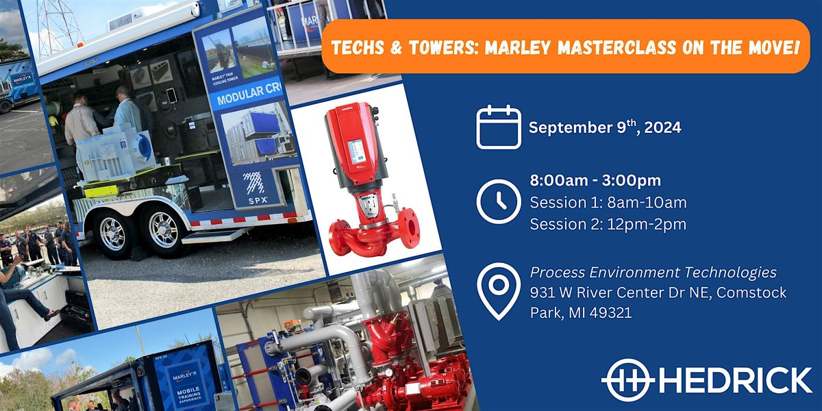 Marley On the Move: Mobile Training Experience 2025, 9 September | Event in Comstock Park | AllEvents