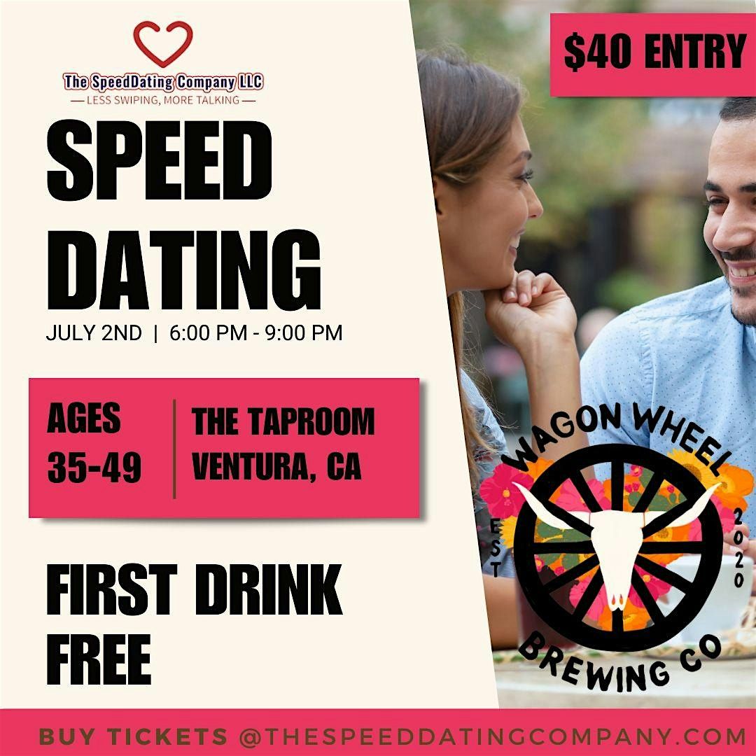 SPEED DATING | 35 - 49, FIRST DRINK FREE!, 2 July | Event in Oxnard | AllEvents