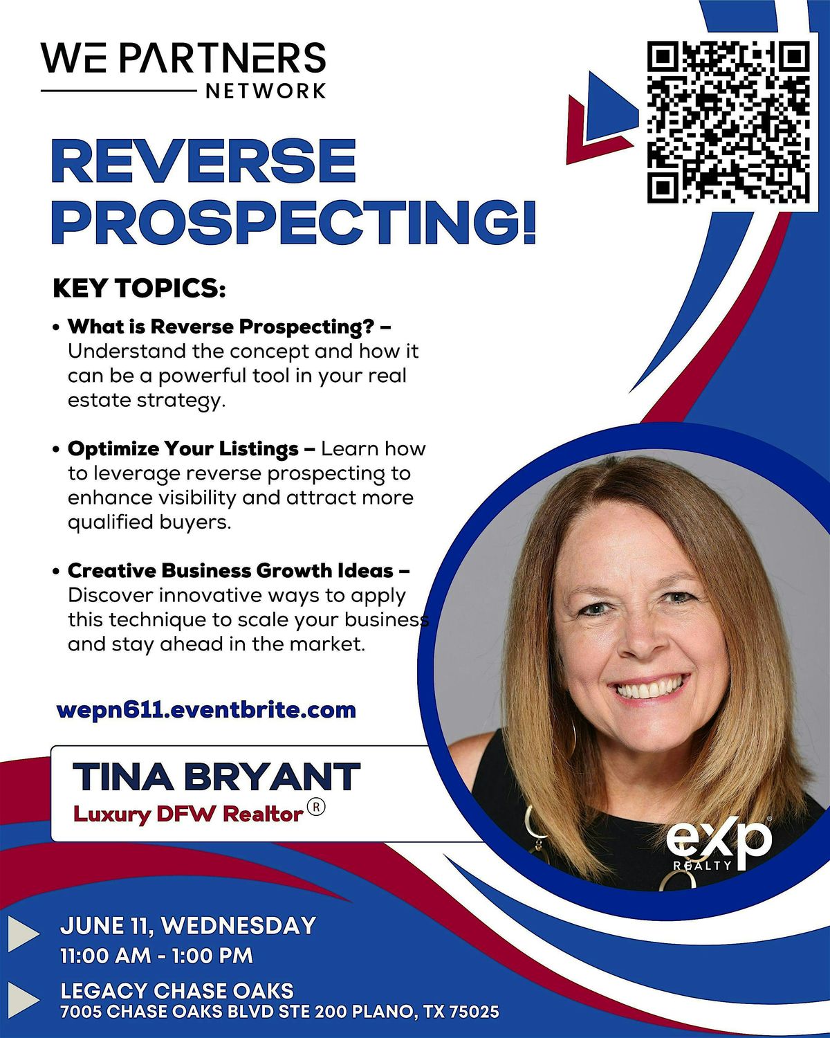 Reverse Prospecting! | Event in Plano | AllEvents