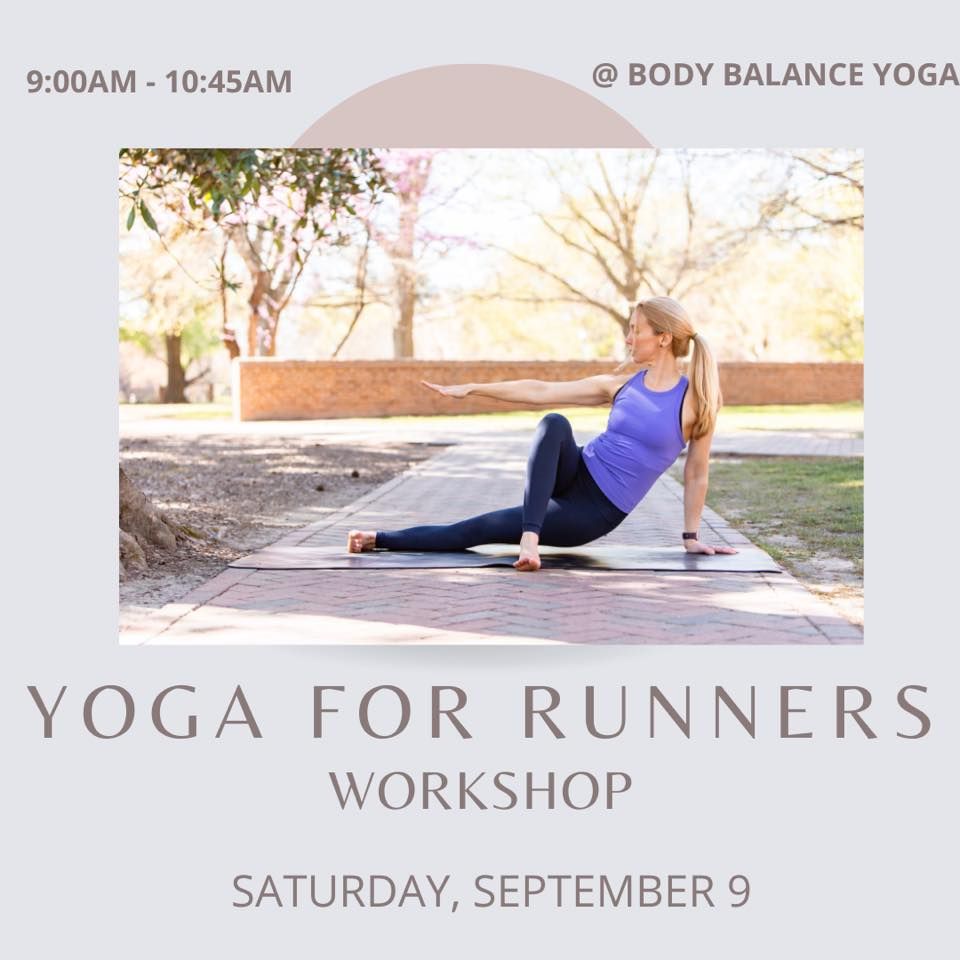 Yoga for Runners Body Balance Yoga & Fitness Studio