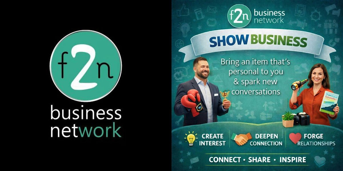f2n Business Network Pulford | Show Business | 3rd March 2026
