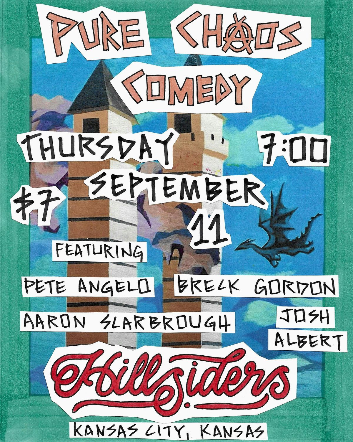 Standup Comedy at Hillsiders ft. Pete Angelo, 11 September | Event in Kansas City | AllEvents