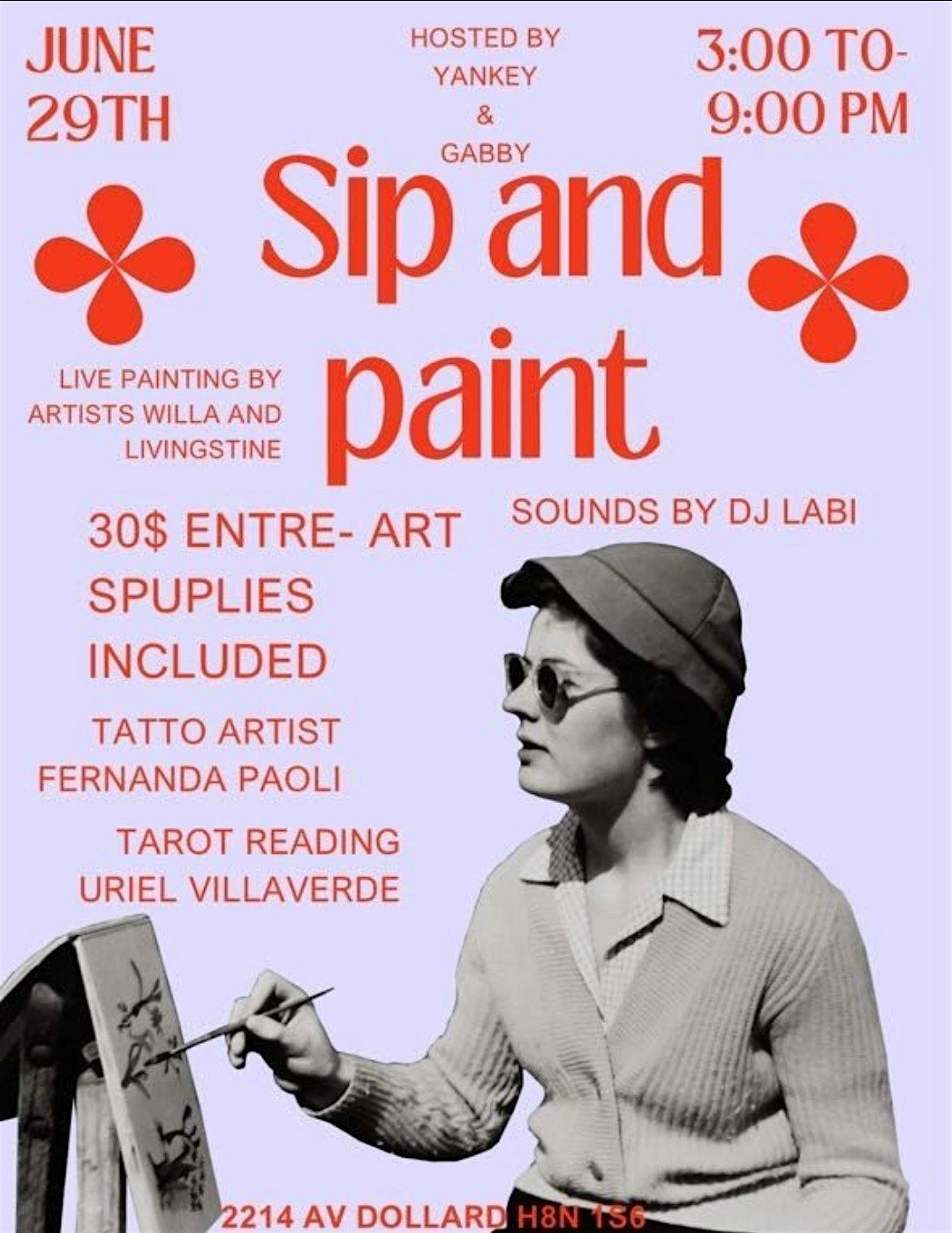 SIP & PAINT, 29 June | Event in Montréal | AllEvents