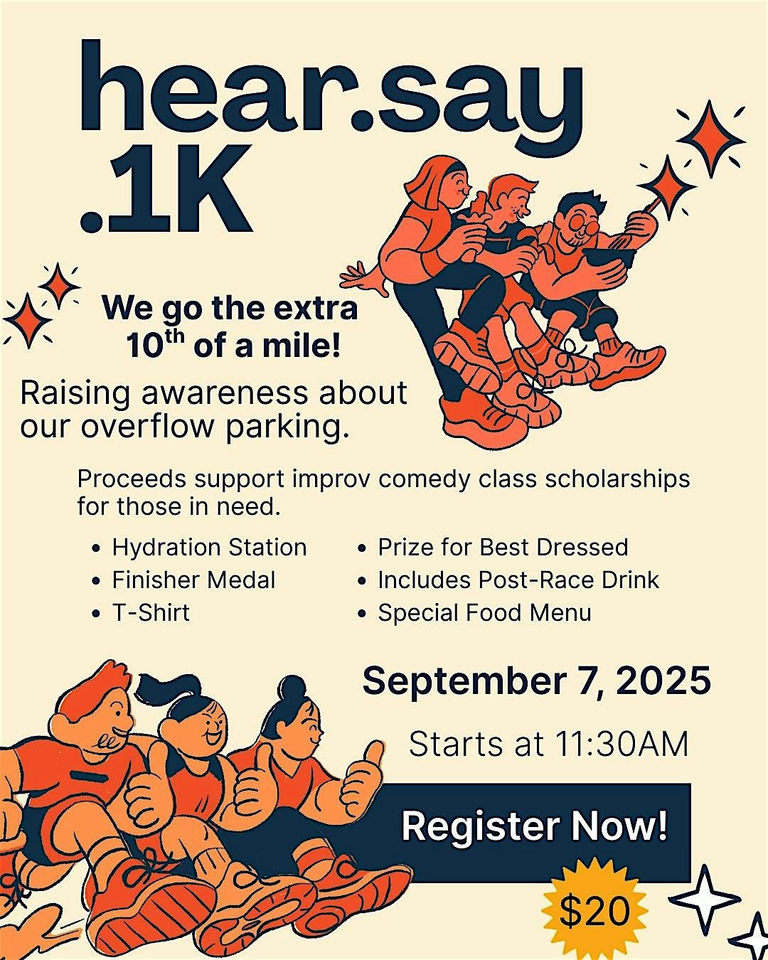 hear.say .1K: Ann Arbor's Shortest Race, 7 September | Event in Ann Arbor | AllEvents
