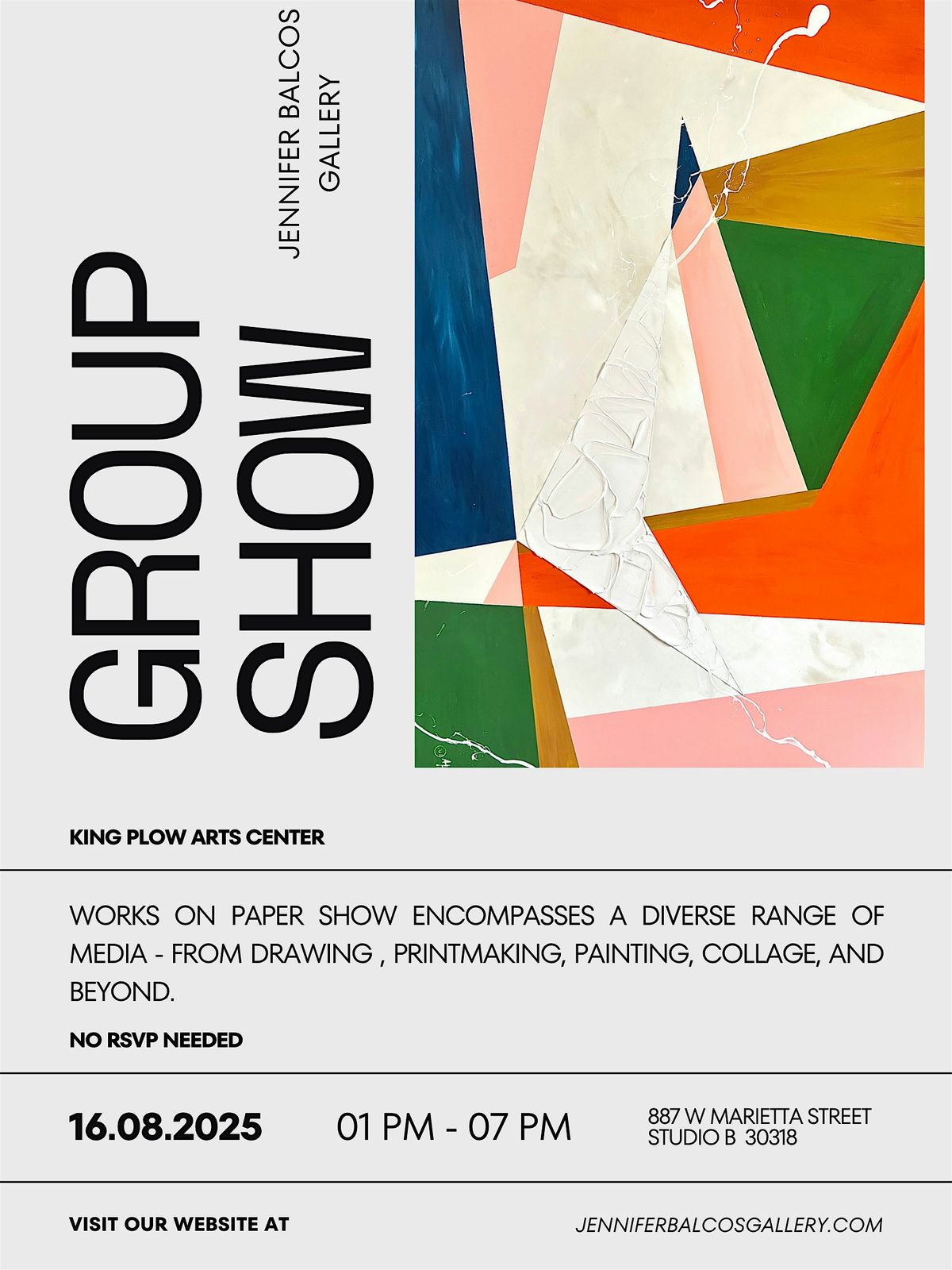 Works  On Paper  Group Art Show - West Midtown Atlanta, 16 August | Event in Atlanta | AllEvents