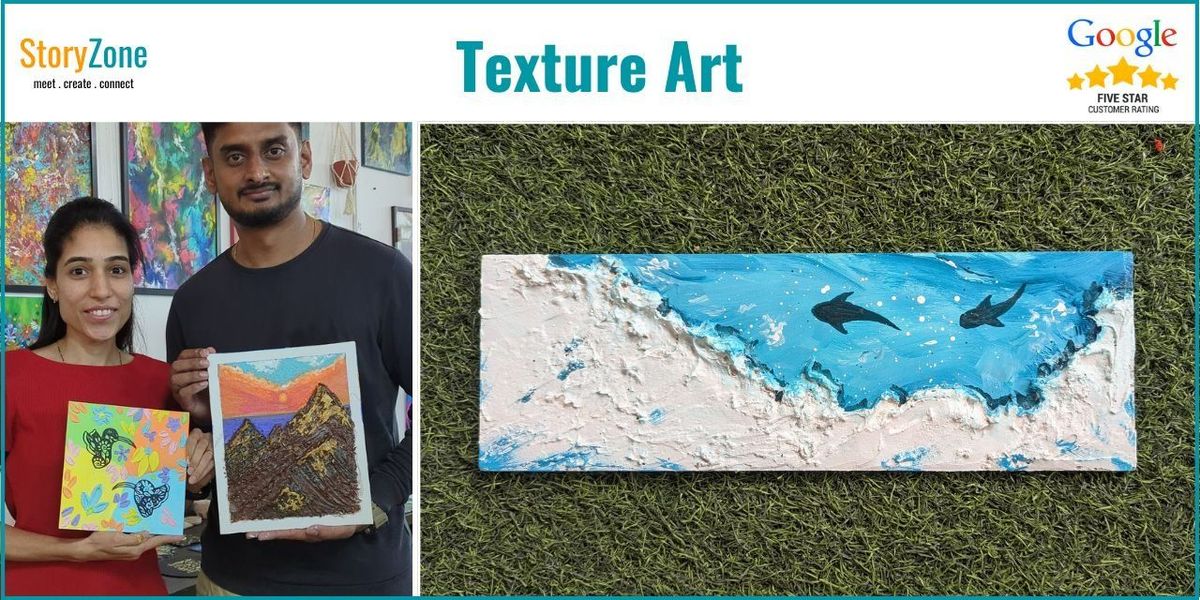 Texture Art - Ocean, 3 December | Event in Bangalore | AllEvents