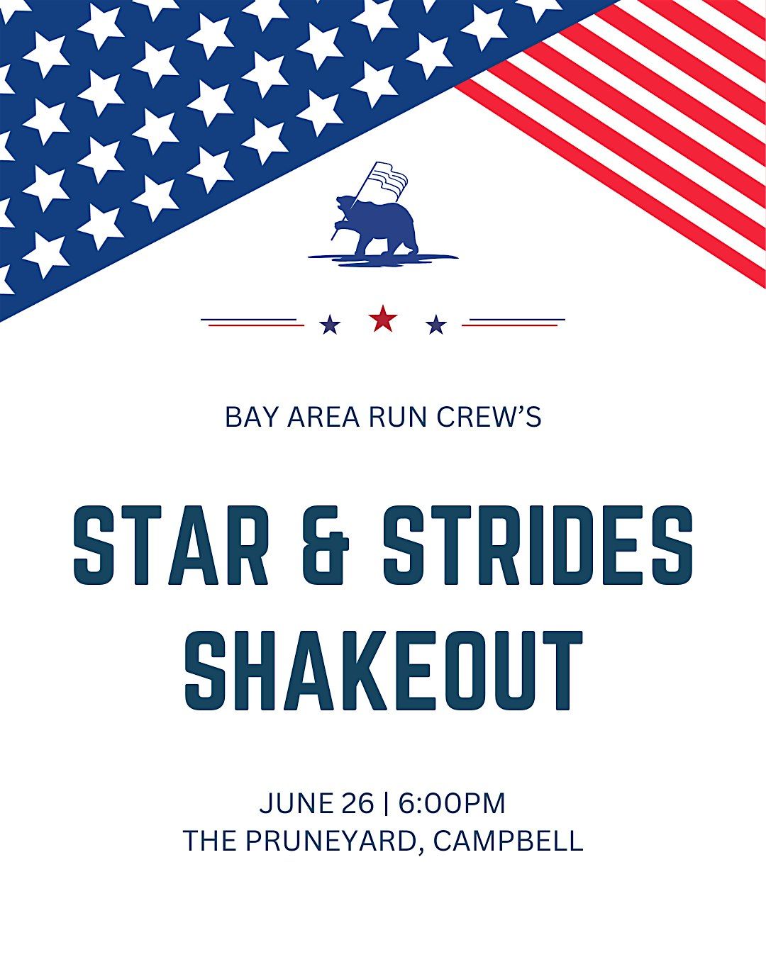 BARC x Stars and Strides Shakeout Run, 26 June | Event in Campbell | AllEvents