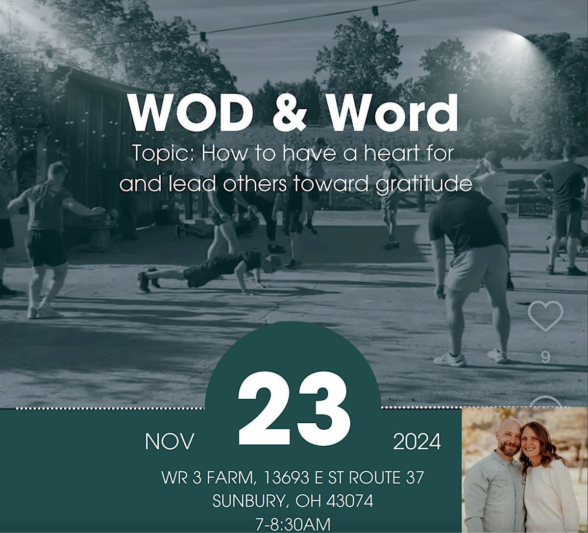 Workout and Word | Event in Sunbury | AllEvents
