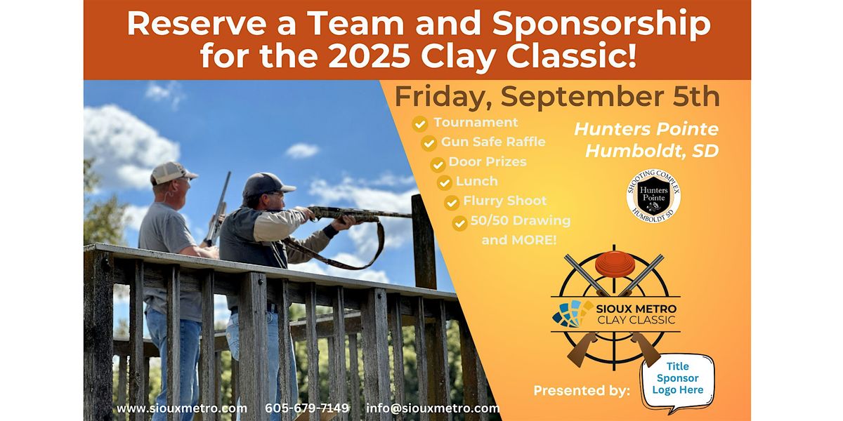Sioux Metro Clay Classic, 5 September | Event in Humboldt | AllEvents