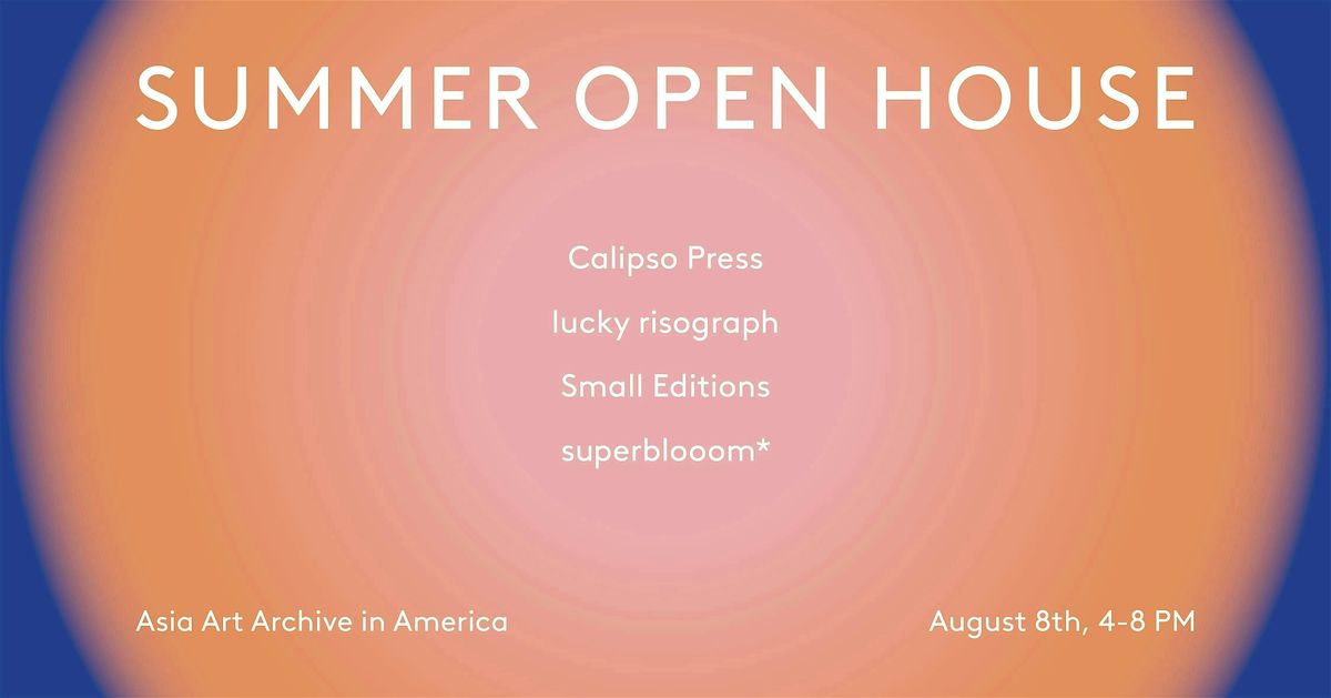 Summer Open House organized with Small Editions | Event in Brooklyn | AllEvents