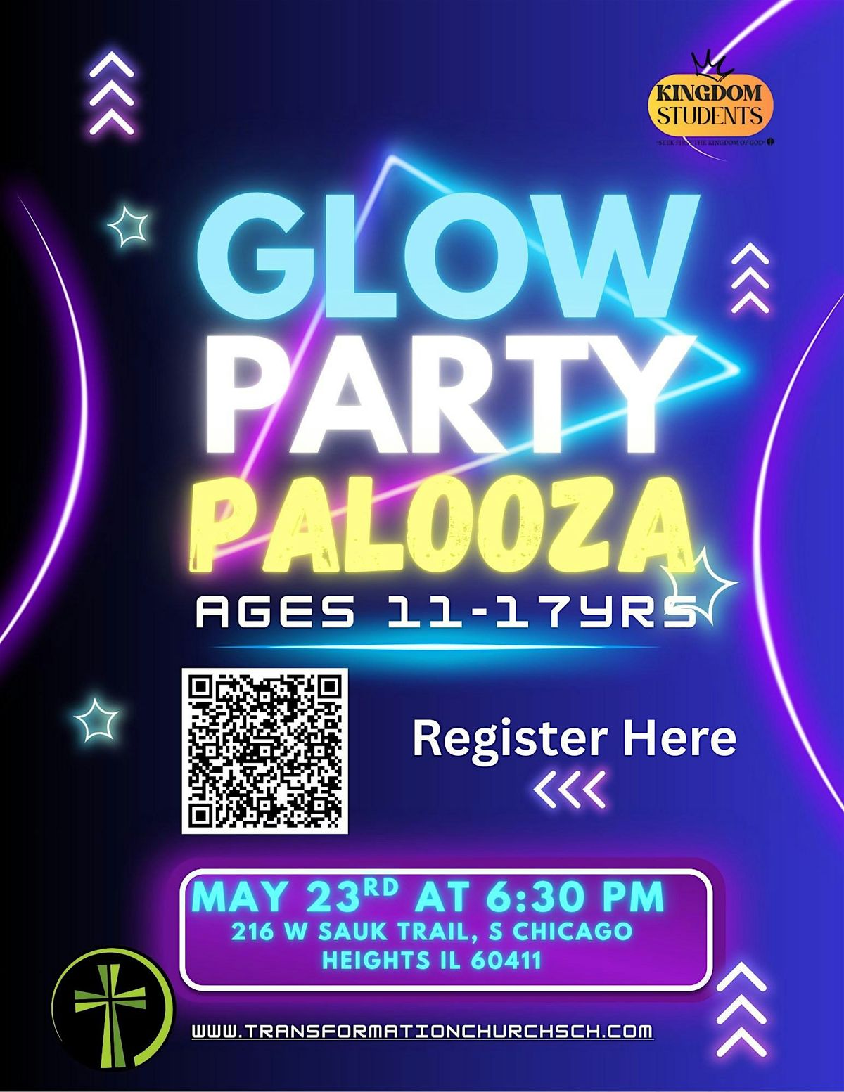 Glow Party Palooza, 23 May | Event in South Chicago Heights | AllEvents