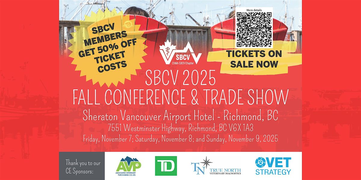 SBCV 2025 Fall Conference & Trade Show  (In-Person with Remote Component), 7 November | Event in Richmond