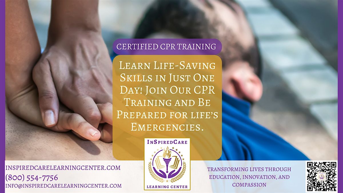 CPR & First Aid Training – Be Prepared to Save a Life!, 10025 E ...