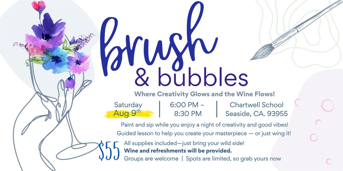 Brush & Bubbles | Event in Seaside | AllEvents