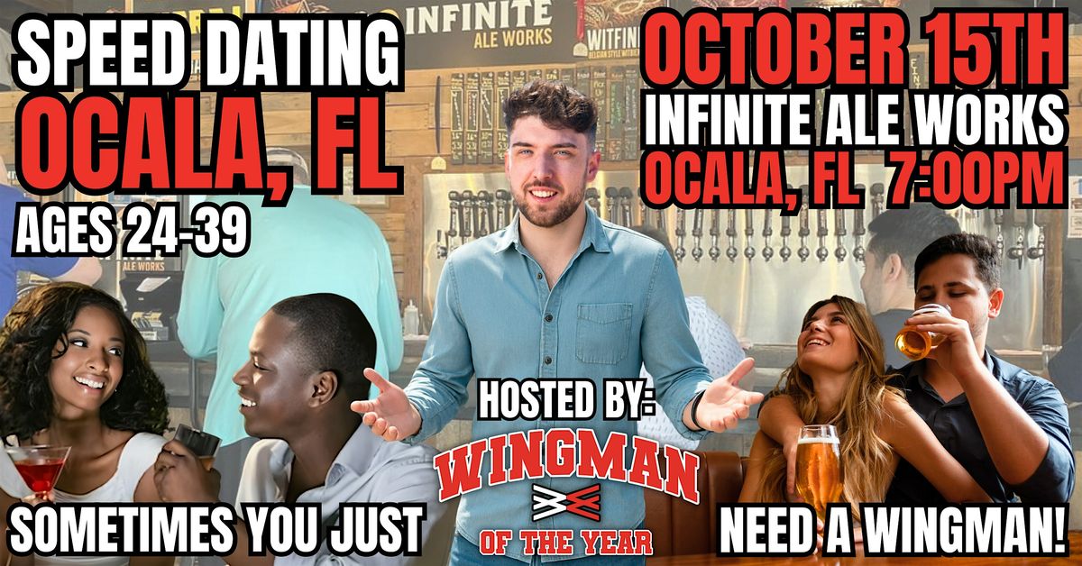 Speed Dating With Wingman Of The Year: Ocala, FL, 15 October | Event in Ocala | AllEvents