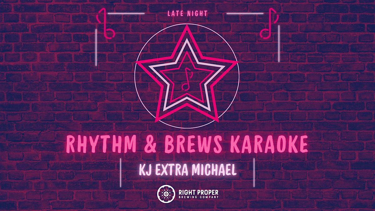 Rhythm & Brews Karaoke, 25 July | Event in Washington | AllEvents