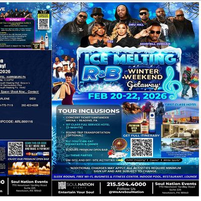 Ice Melting R&B Winter Weekend Getaway Ski Trip Weekend!!