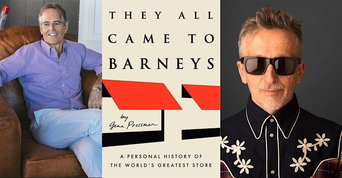 They All Came to Barneys by Gene Pressman with Simon Doonan, 2 September | Event in New York | AllEvents