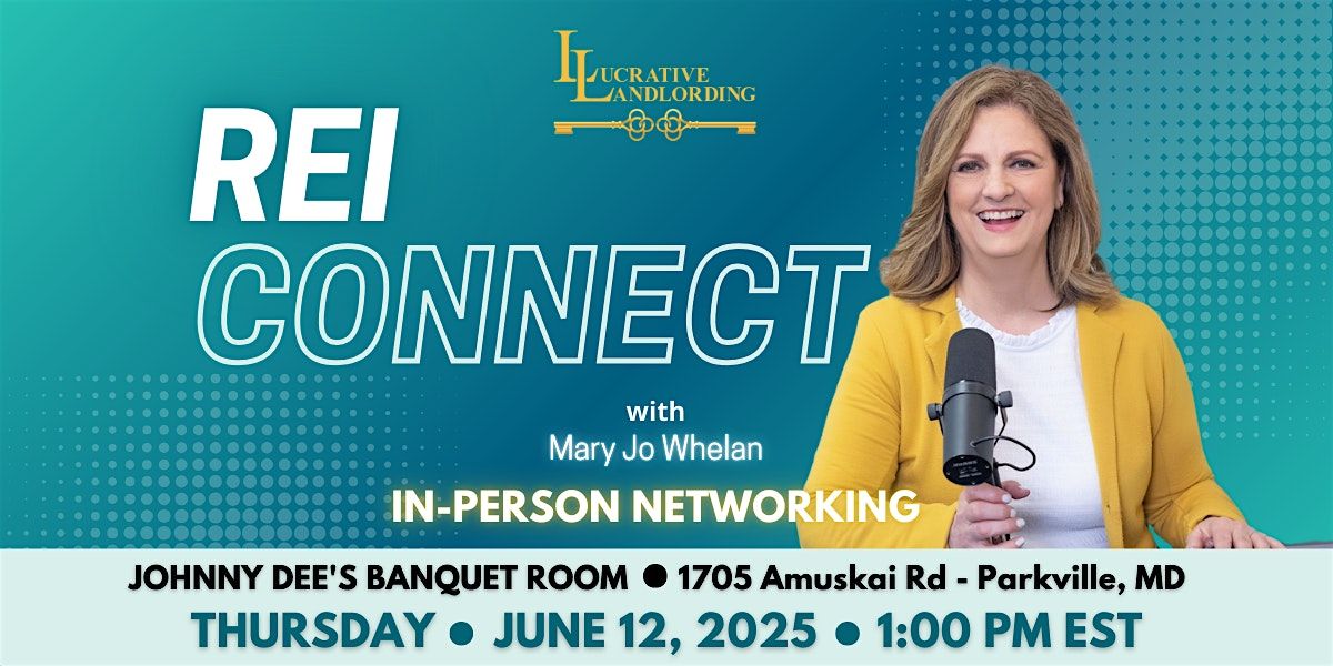 REI Connect ✨ IN-PERSON NETWORKING  6.12.25 | Event in Parkville | AllEvents