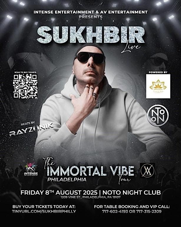 Balle Balle with Sukhbir- Live Performance, 8 August | Event in Philadelphia | AllEvents
