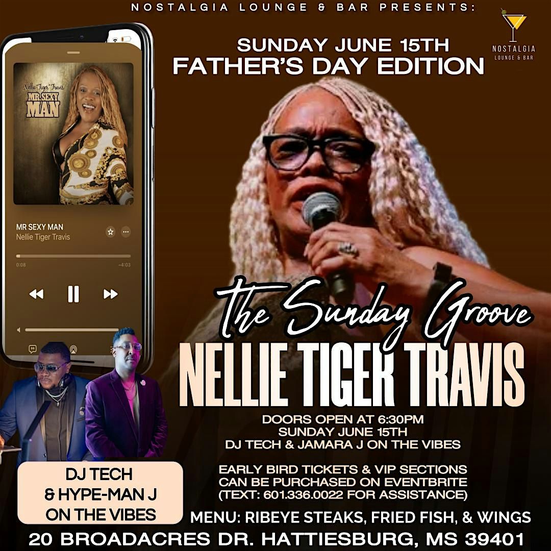 The Sunday Groove Featuring Nellie Tiger Travis, 15 June | Event in Hattiesburg | AllEvents