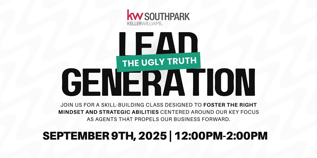 Lead Generation - The Ugly Truth, 9 September | Event in Charlotte | AllEvents