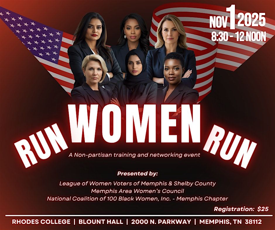 Run Women Run 2025, 1 November | Event in Memphis | AllEvents