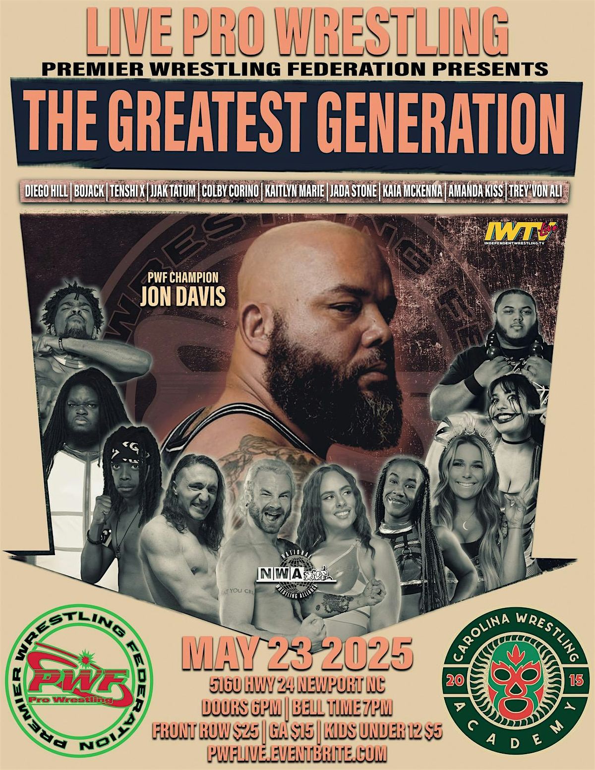 LIVE PRO-WRESTLING, 23 May | Event in Newport | AllEvents