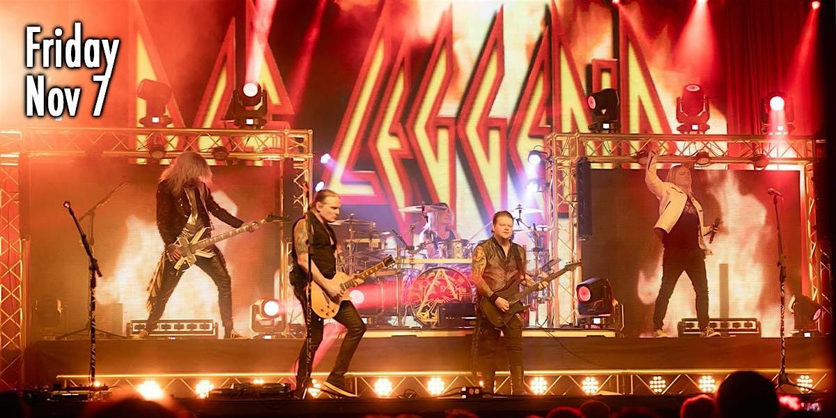Def Leggend - #1 Tribute to Def Leppard Worldwide - Live at Cactus Theater, 7 November | Event in Lubbock