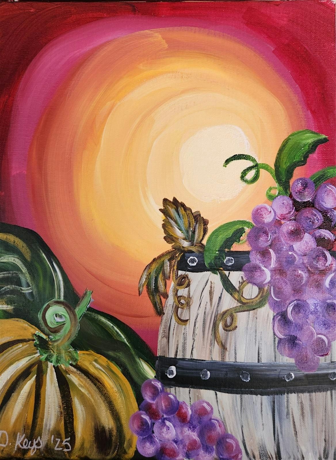 Paint & Sip - WINE AND PUMPKIN PIE, 9 November | Event in Tucson | AllEvents