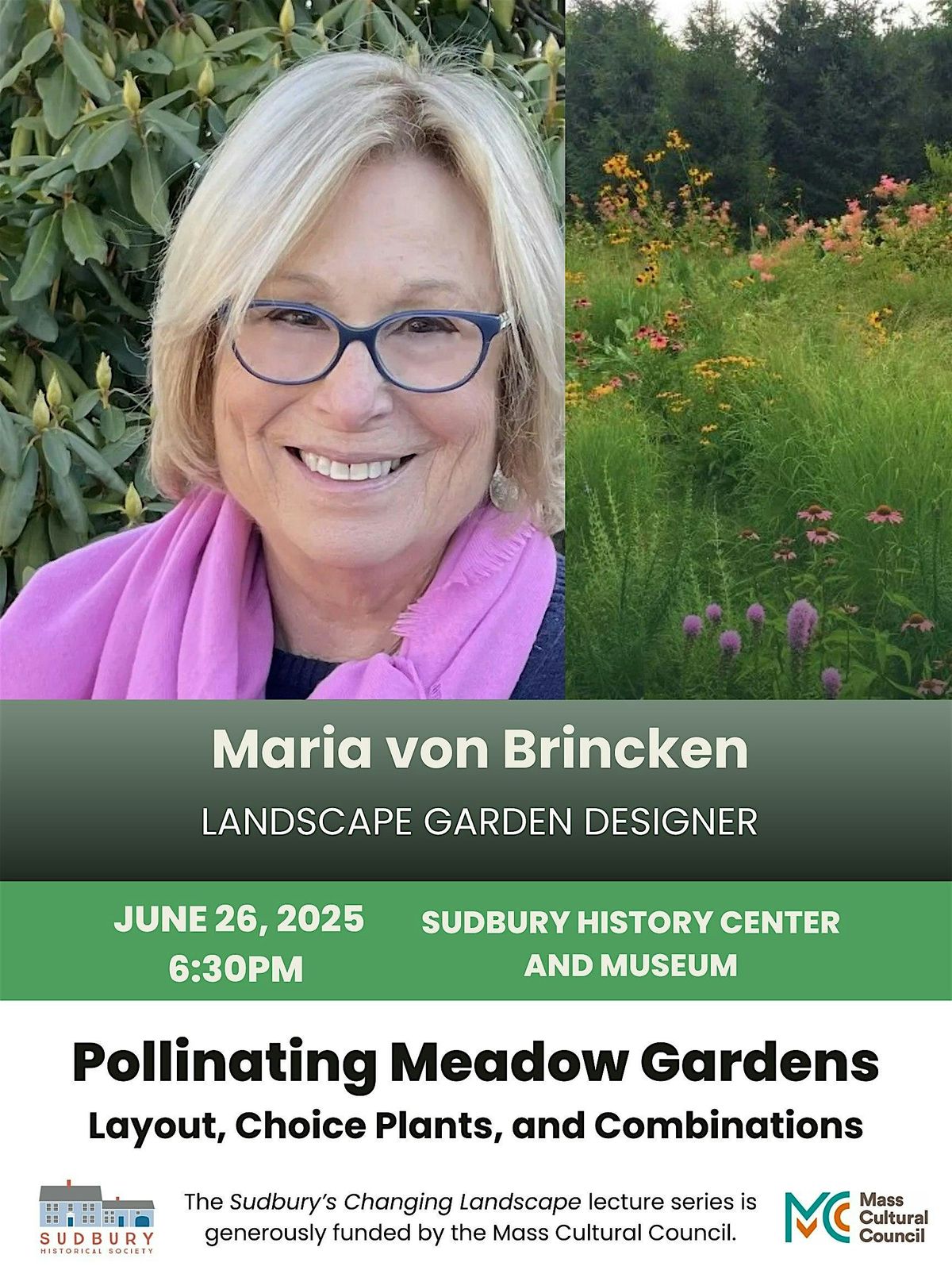 Pollinating Meadow Gardens: Layout, Choice Plants, and Combinations, 26 June | Event in Sudbury | AllEvents