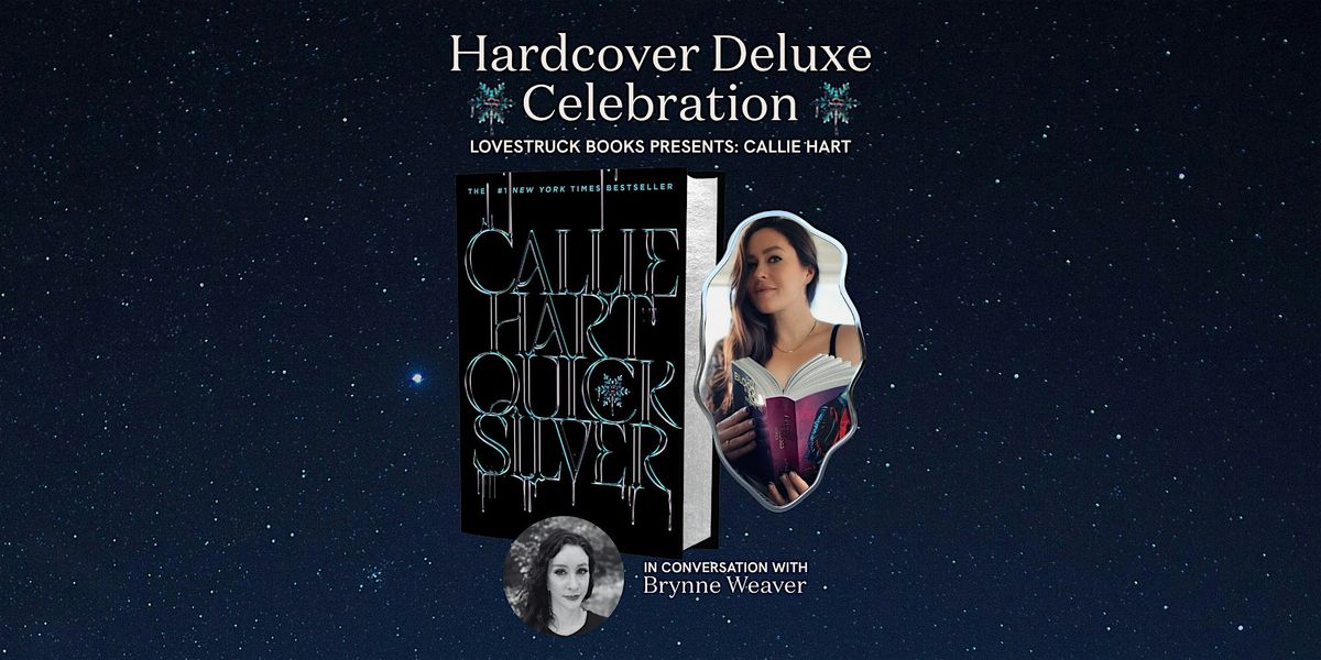Quicksilver Hardcover Deluxe Celebration with Callie Hart, 19 August | Event in Cambridge | AllEvents
